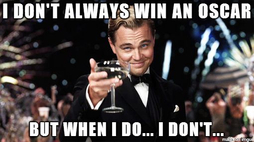 Calm Down Everyone, Leo winning Will NOT Be Bad for Acting.